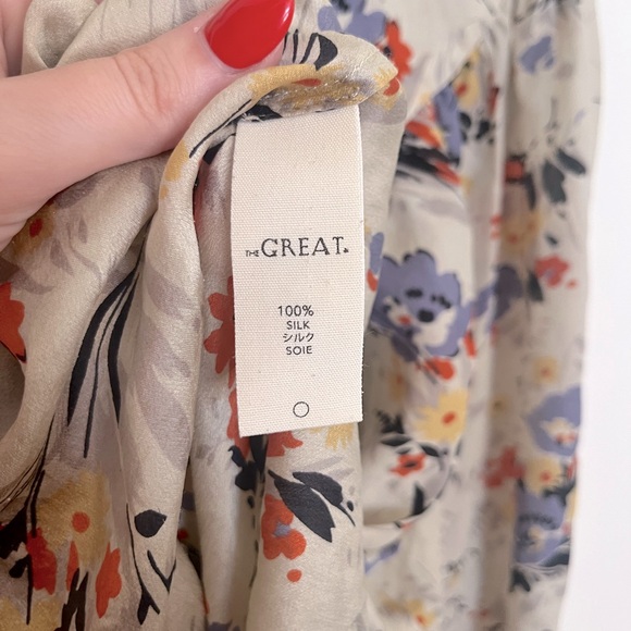 THE GREAT. Duskfall Blouse - Picture 9 of 10